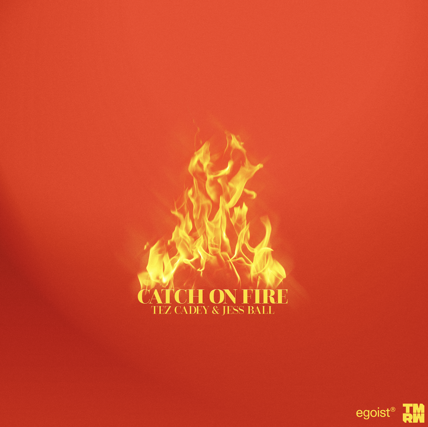 ‘Catch On Fire’ new single from French artist Tez Cadey in collaboration with singer/songwriter Jess Ball