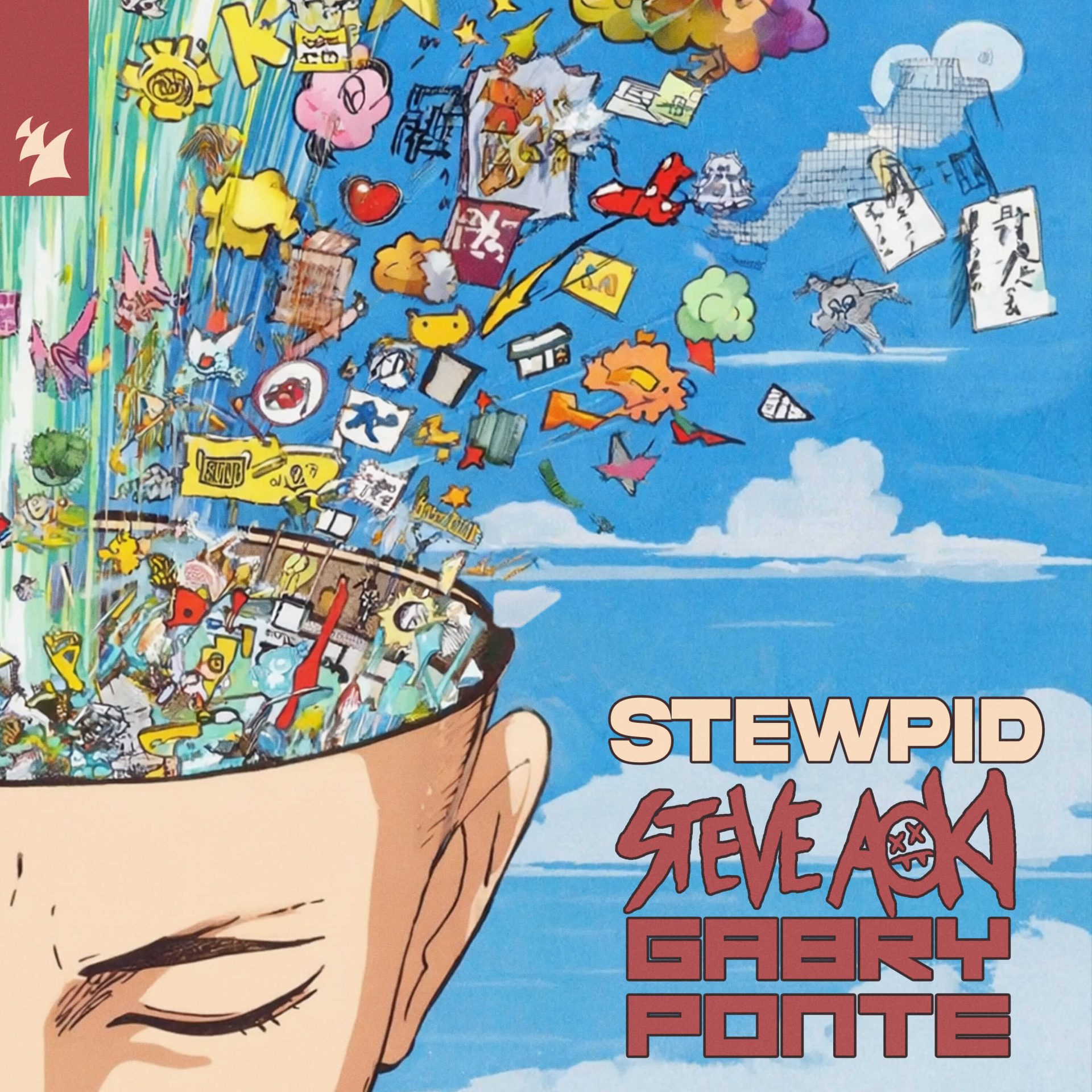 STEVE AOKI & GABRY PONTE DARE RAVERS TO DANCE LIKE NOBODY IS WATCHING ON NEW SINGLE ‘STEWPID’  